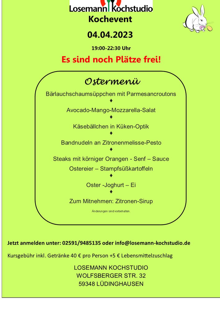 Ostermenü